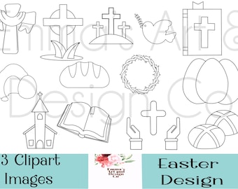 Sellos digitales de primavera, sellos digitales de Pascua, imágenes prediseñadas de Pascua, imágenes prediseñadas de Pascua religiosa cristiana de Jesús - Archivos PNG - Historia bíblica de Pascua