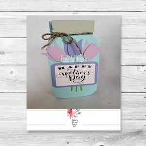 Fichier Svg fête des mères, 3D fête des mères coupe fichier, carte Svg maman, fichier SVG maman pour Cricut, carte Svg en couches 3D fête des mères, modèle de carte