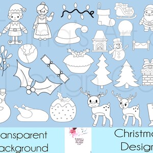 Weihnachten digitale Stempel, Weihnachten PNG Clipart, Clipart Bild, digitale Clipart, Weihnachten Illustration, Urlaub Clipart, Urlaub Design