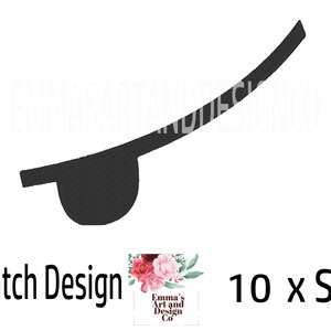 May include: Black and white eye patch design, available in 10 sizes. Eyepatch Design.