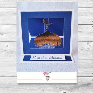 Ramadan Mubarak Svg Card, Ramadan Mubarak Cut File, Ramadan File For Cricut, Ramadan Craft, Eid Mubarak Card Template, SVG Files, Eid Gift