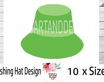 Fishing Hat Machine Embroidery Design, Fishing Hat Embroidery Designs, Embroidery, Embroidery Pattern, Embroidery Files, Fishing Design, Hat