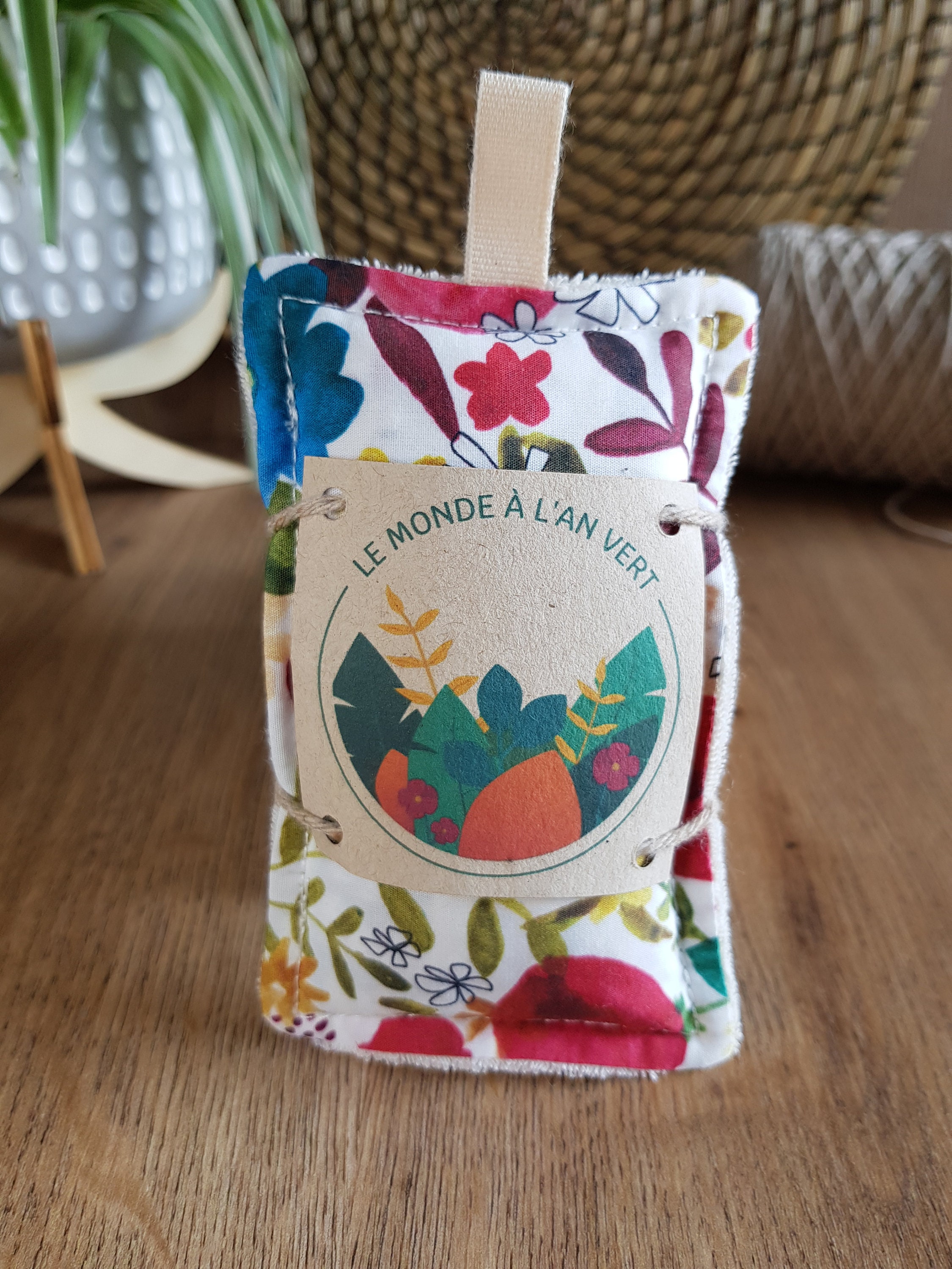 Éponge Lavable 100% Chutes de Coton Gots et Oeko-Tex