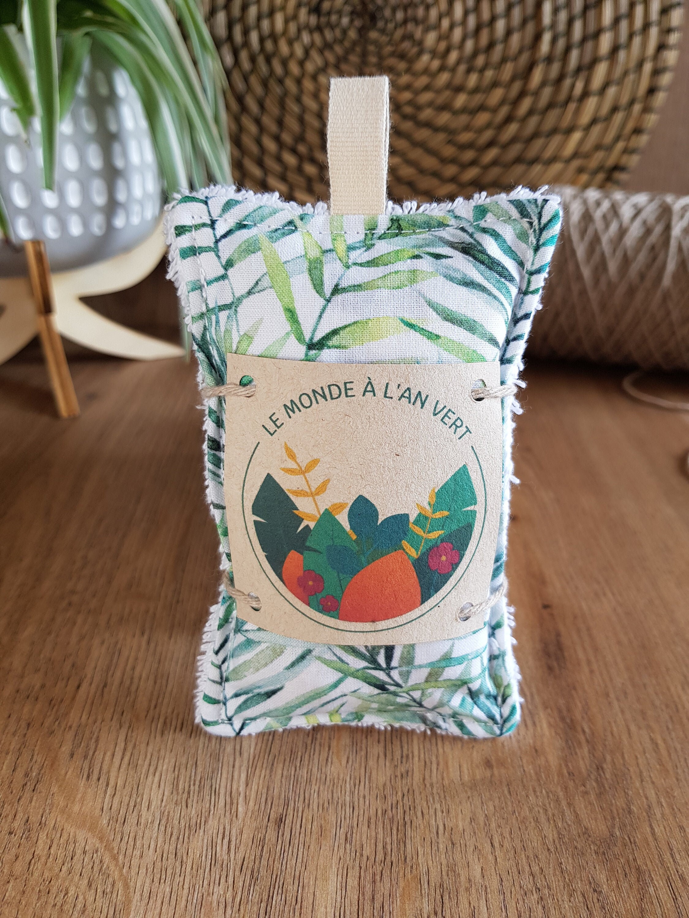 Éponge Lavable 100% Chutes de Coton Gots et Oeko-Tex