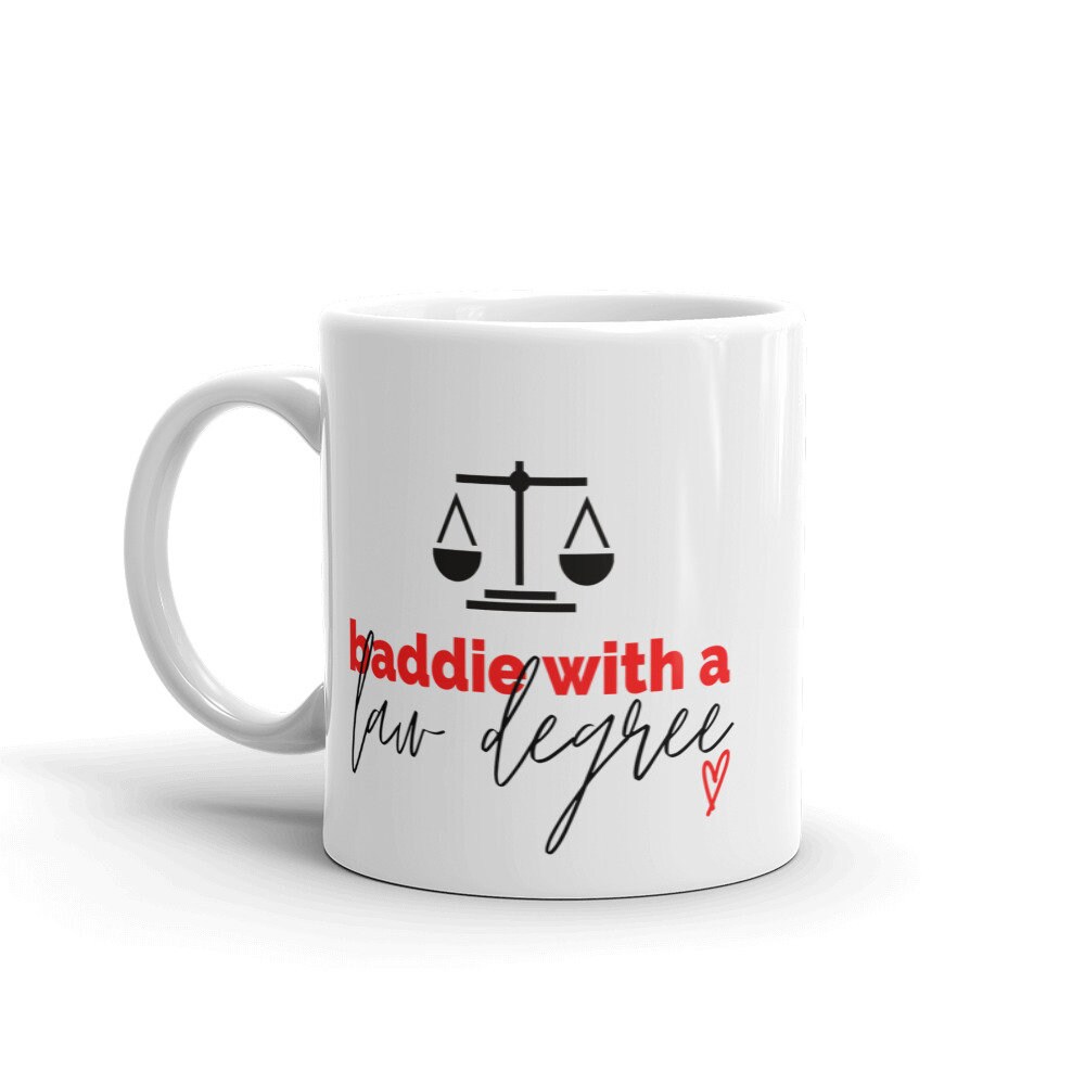 Law School Graduation Gift for Her Baddie With a Law Degree Etsy Hong