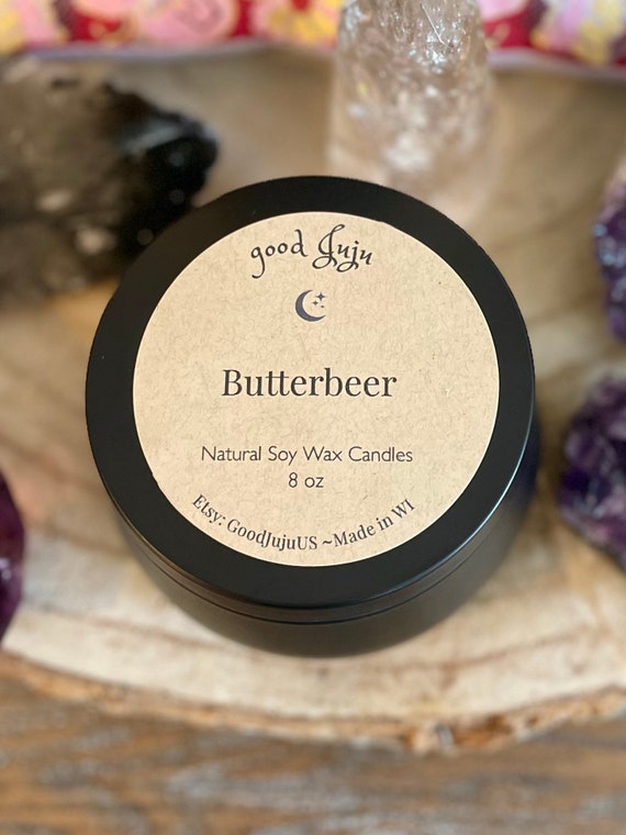 Home Decor Harry Potter Butterbeer ~ Natural Soy Candle Natural Candle Scented Candle