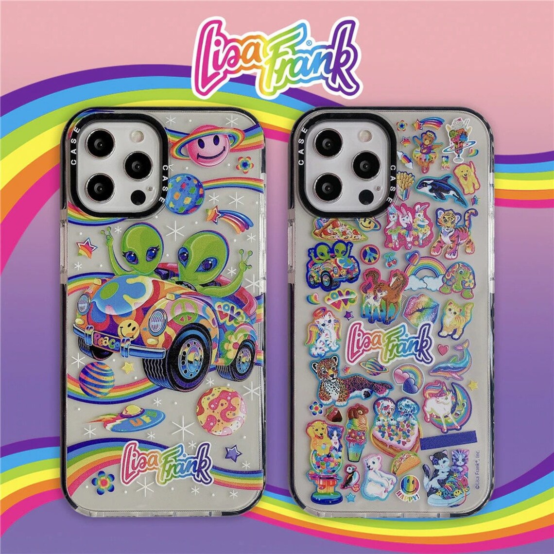 Lisa Frank Phone Case Lisa Frank Accessories Phone Cases Etsy
