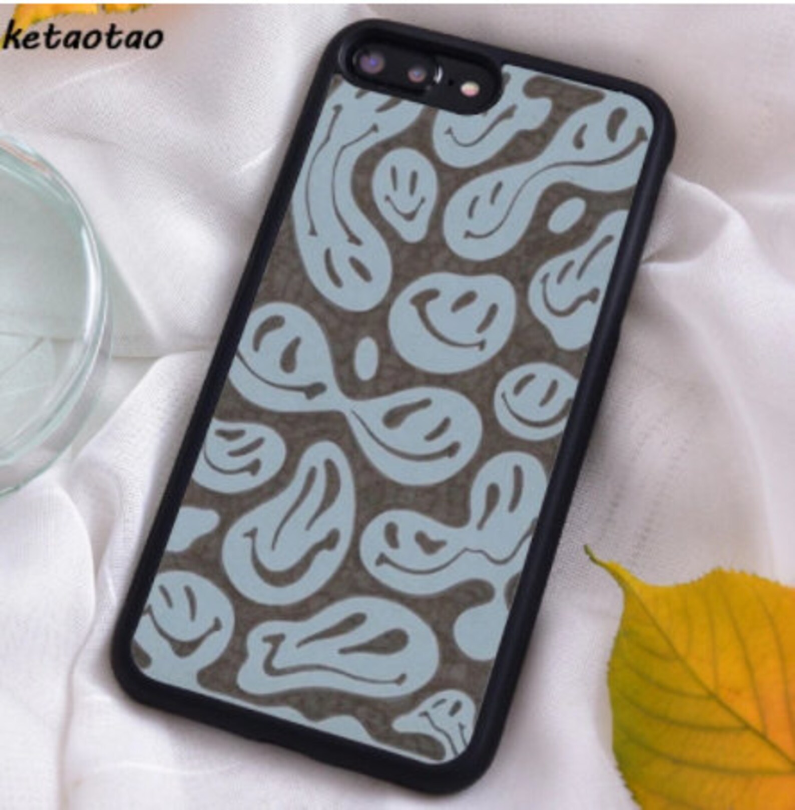 Smiley Face Phone Case Trippy Melting Smiley Face iPhone Etsy