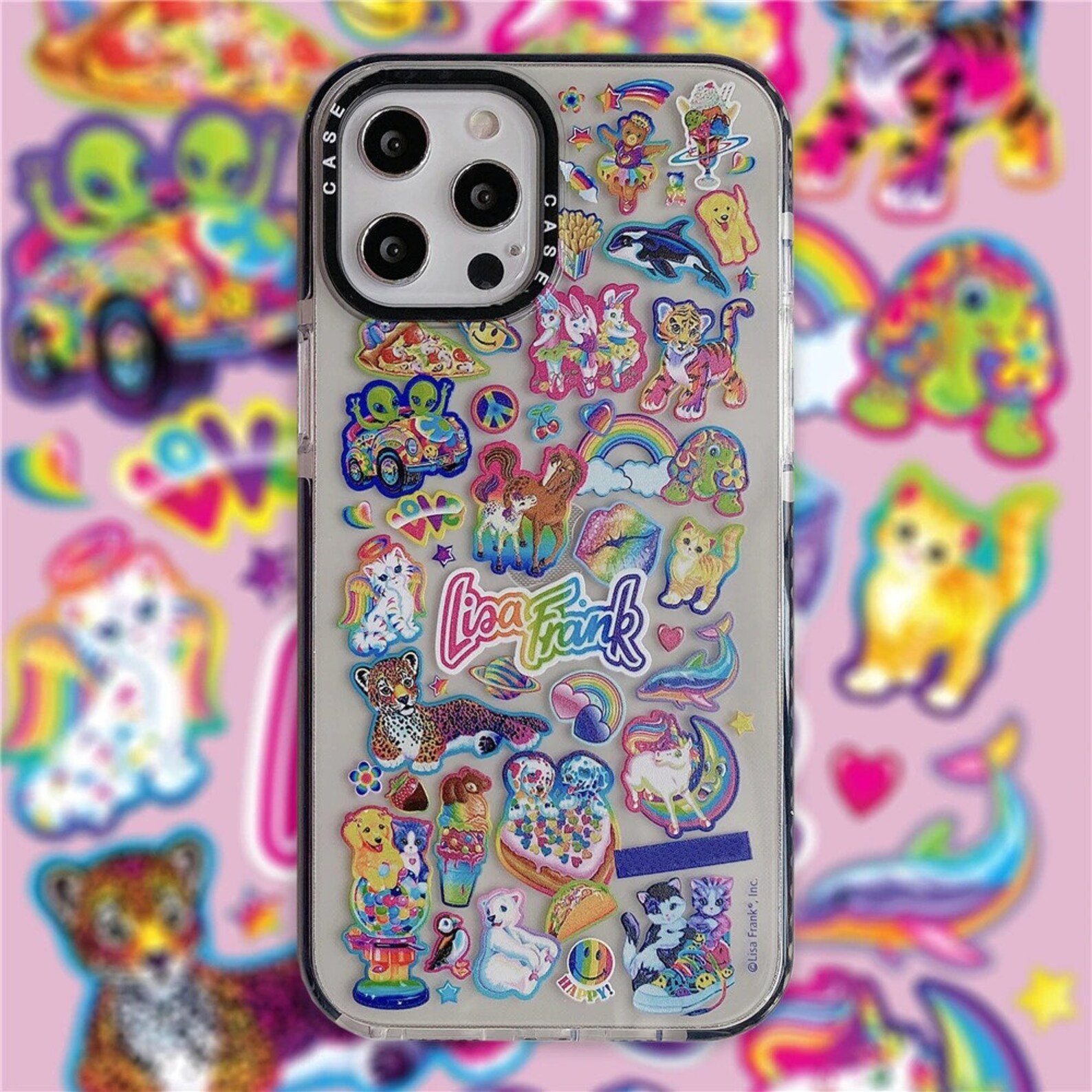 Lisa Frank Phone Case Lisa Frank Accessories Phone Cases Etsy