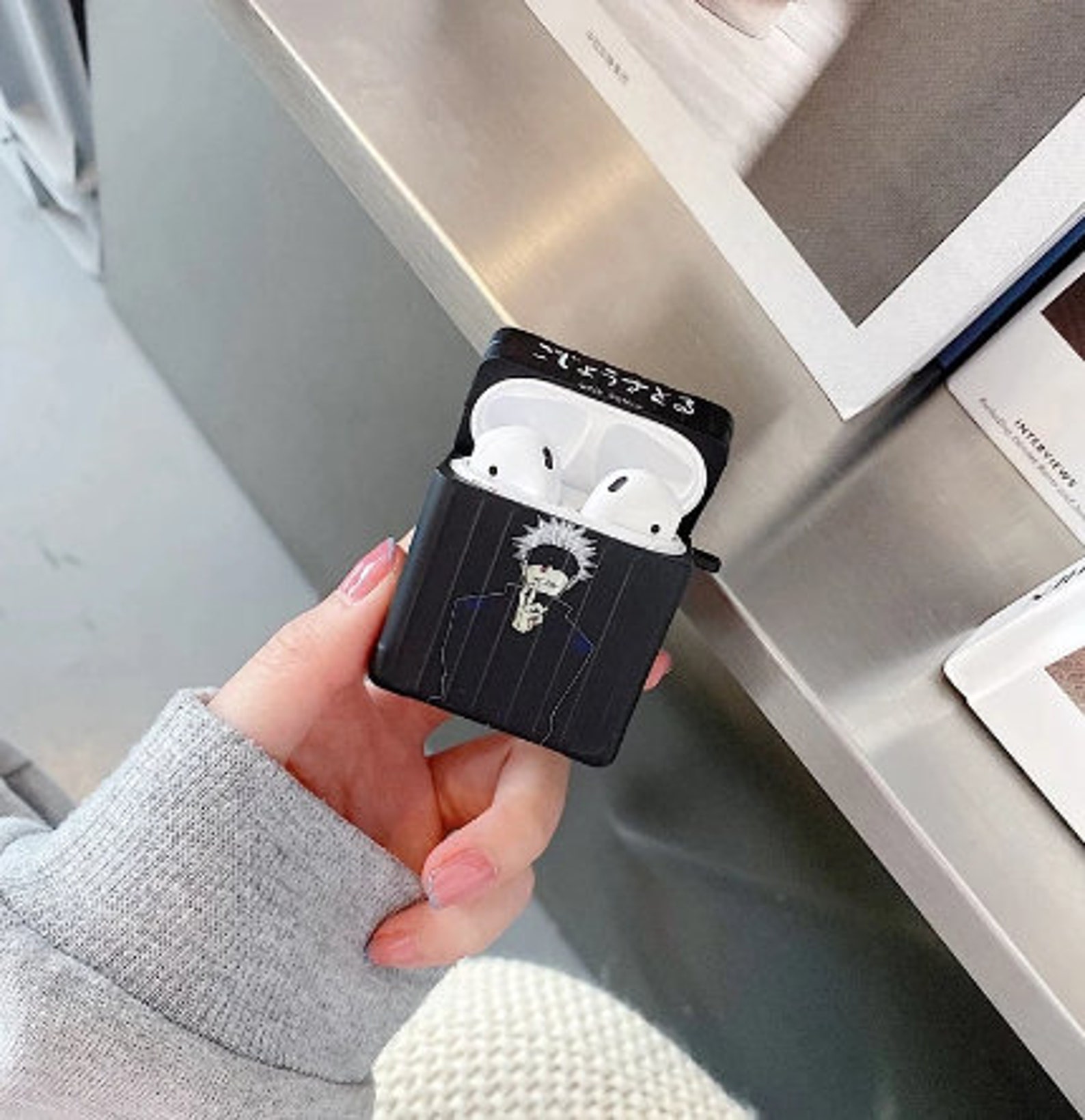 Ainme Airpods Case Jujutsu Kaisen Airpods Case Airpod Case Etsy
