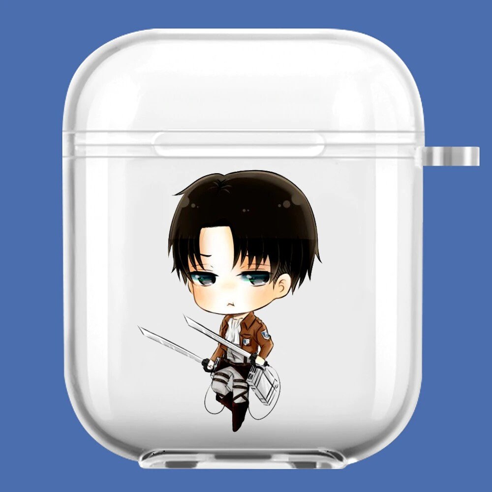 Attack On Titan Airpods Case Anime Airpod Case Transparent | Etsy