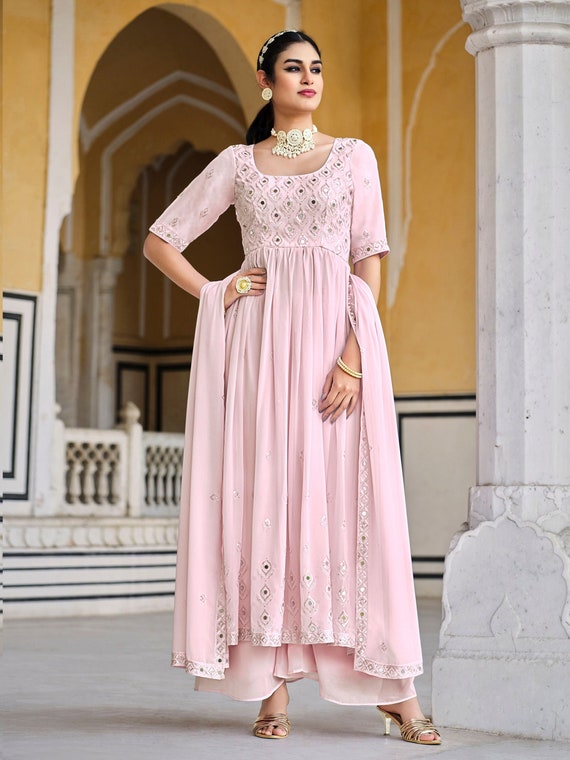 Soft Pink Ari Tube Gown | Cocktail gowns, Party wear indian dresses, Tube  gown