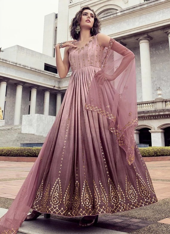 Buy Pink Long Gown for Girls – Mumkins