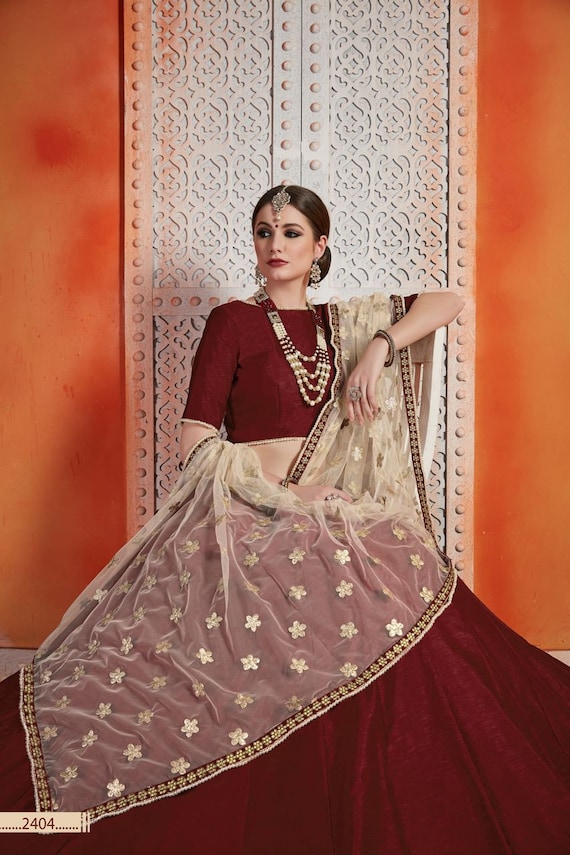Simple lehenga for wedding deals reception