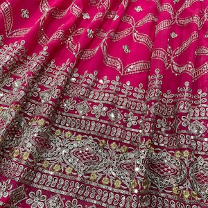 Rani Pink Lehenga Choli for Women or Girls Indian Wedding - Etsy