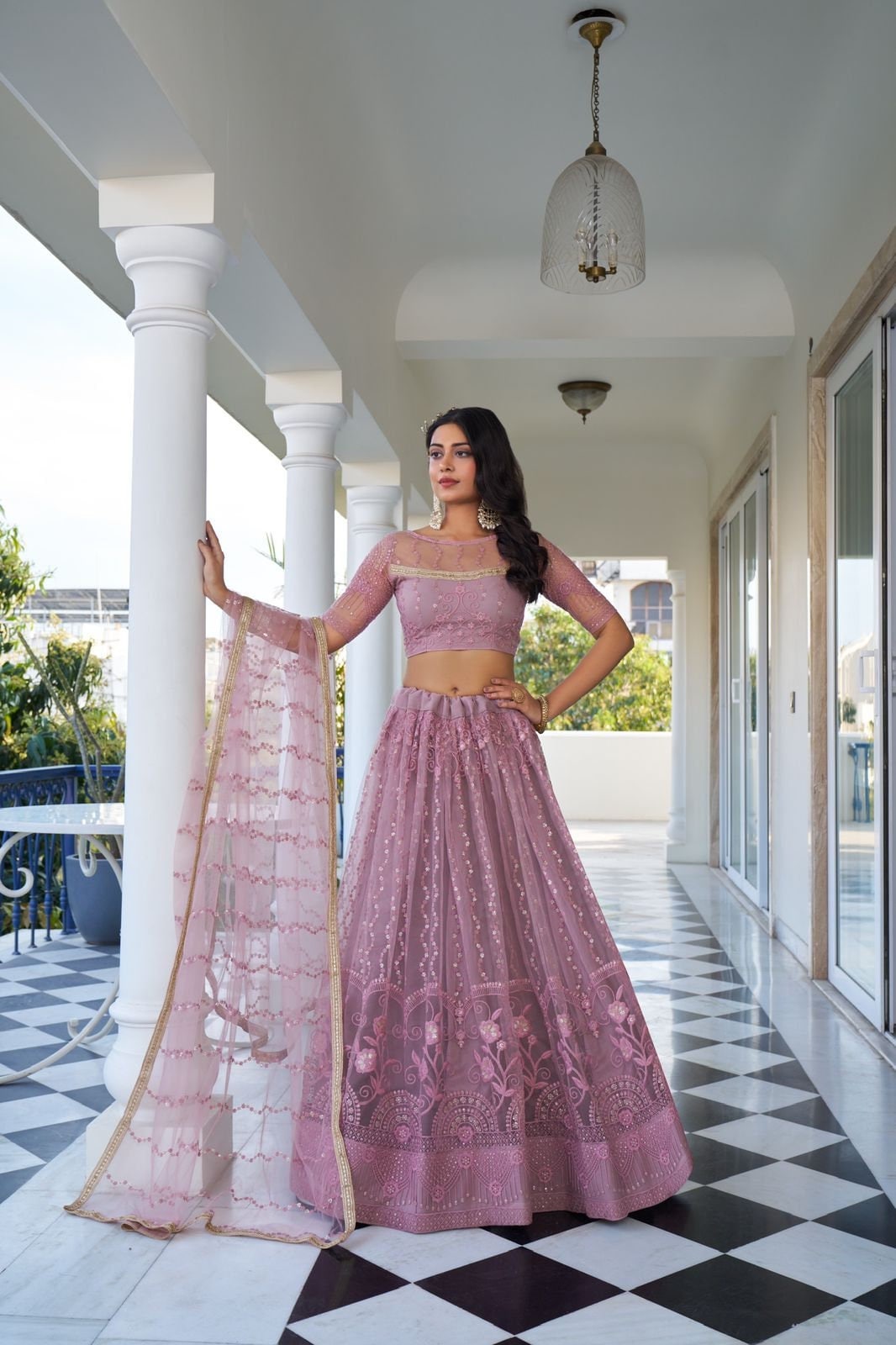 Ghagra style dress outlet
