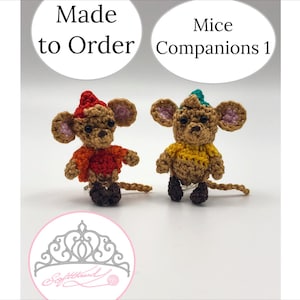Mice Companions 1- Made to Order Crochet Figurine