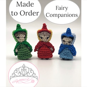 Fairy Companions- Made to Order Crochet Figurine