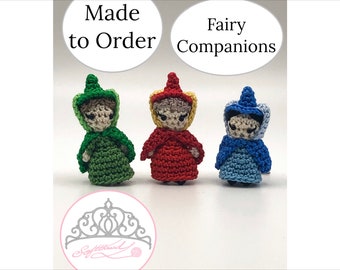 Fairy Companions- Made to Order Crochet Figurine