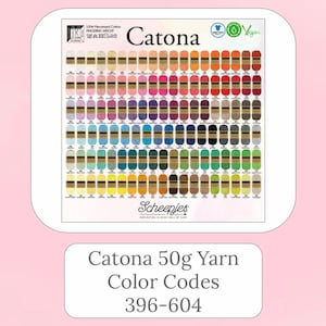 Hilo Catona 50g - Códigos de color 396-604 / Marca Scheepjes