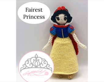 Fairest Princess- Crochet PDF Pattern / Crochet Dress-up Doll