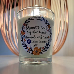 bergamot votive neroli soy