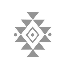 Rideau ethnique motif incas