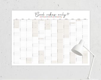 Calendario de pared 2026 (alemán): Póster de paisaje (PDF)