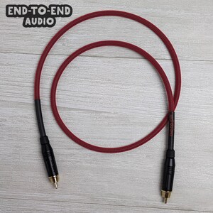 Digital Coaxial S/PDIF RCA Audio Cable | Mogami W2964 | Rean Gold RCA | 75 Ohms