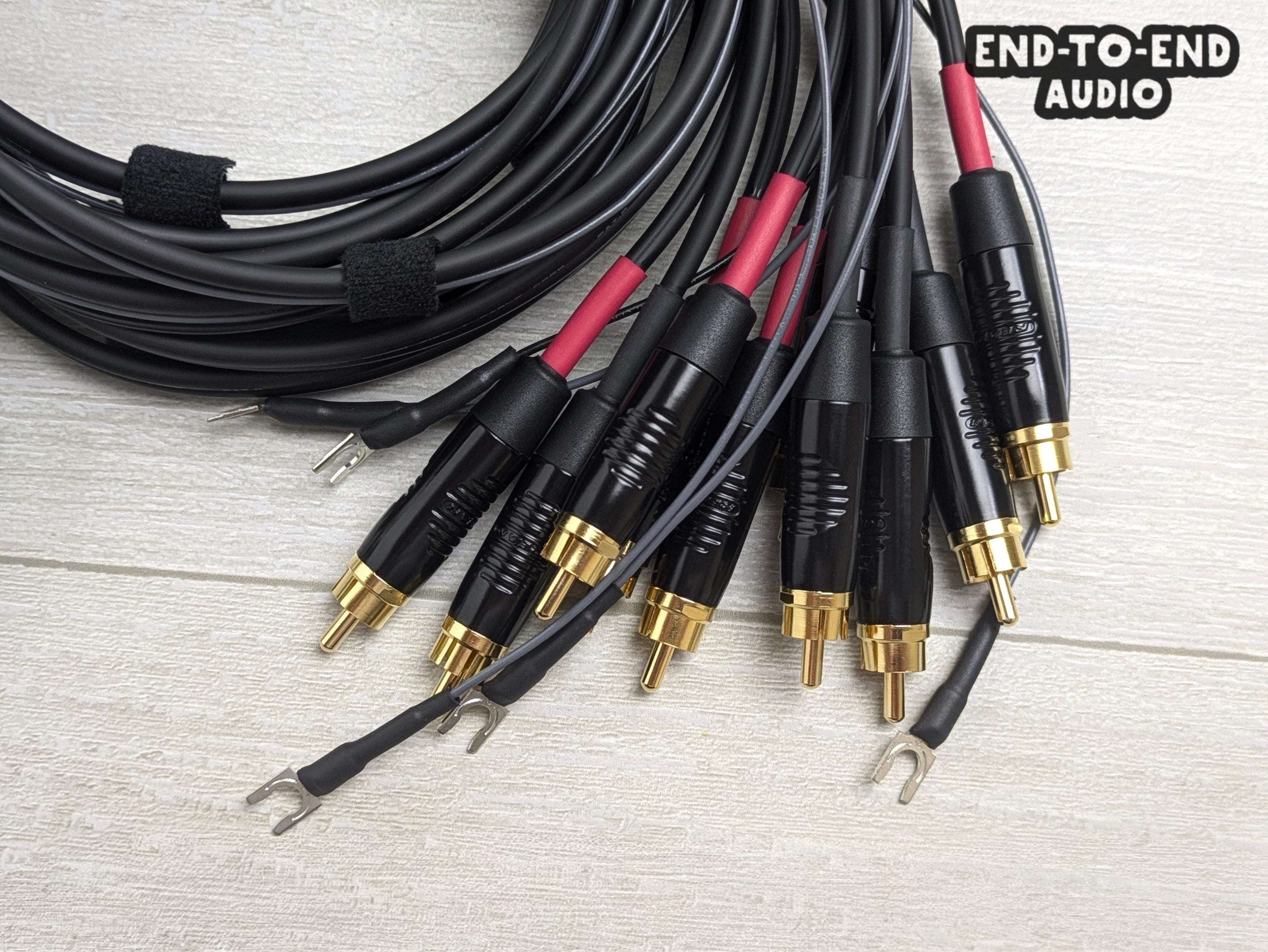 テクニクス RCA 交換用ケーブルセット | SL-1200 MK2、MK3、M3D、MK5