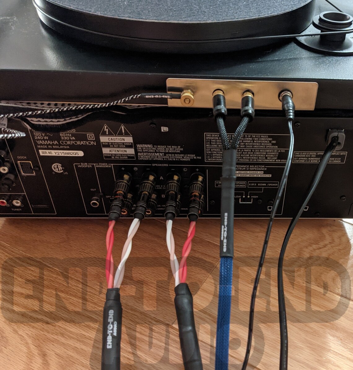 Canare 4S11 Quad Star Speaker Cable with Gold Banana Plugs Etsy