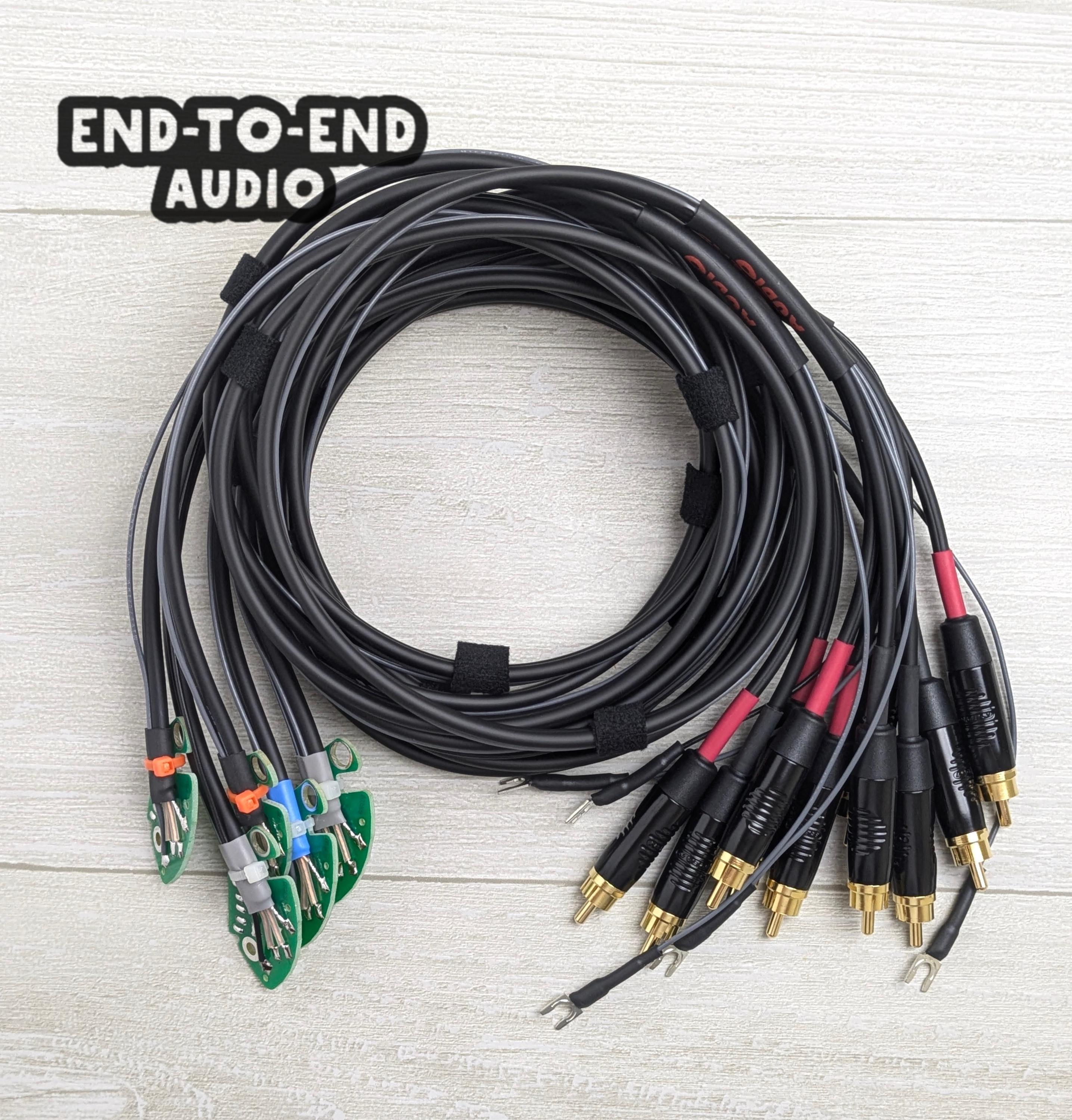 テクニクス RCA 交換用ケーブルセット | SL-1200 MK2、MK3、M3D、MK5