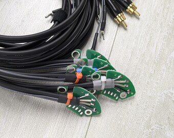 テクニクス RCA 交換用ケーブルセット | SL-1200 MK2、MK3、M3D、MK5