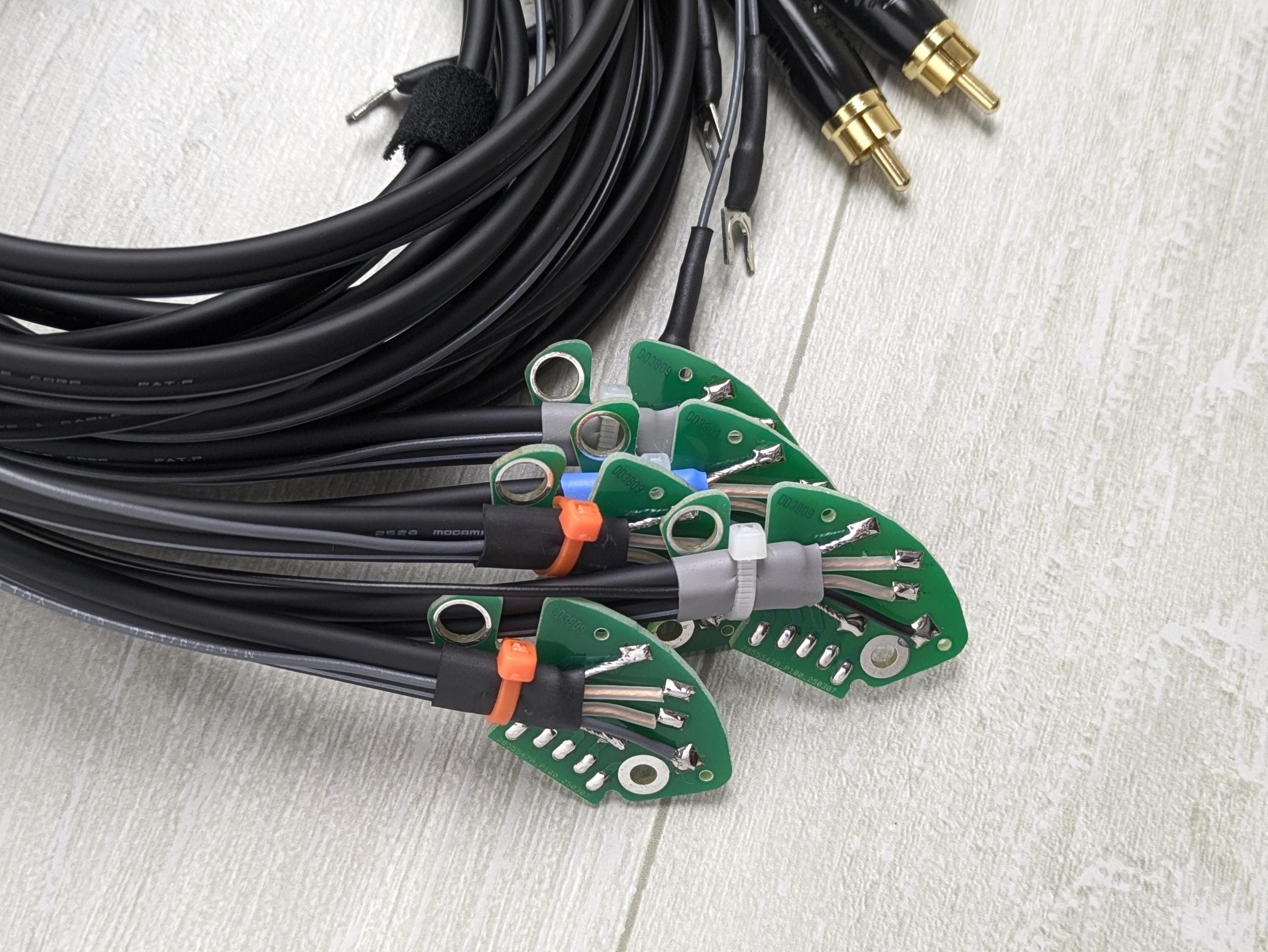 テクニクス RCA 交換用ケーブルセット | SL-1200 MK2、MK3、M3D、MK5