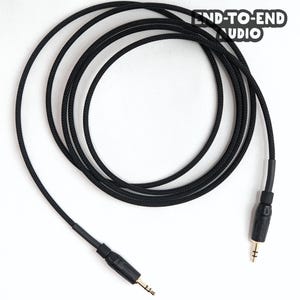 Auxiliary Audio Cable, 3.5mm TRS | Mogami Audio Cable, Gold Plated Connectors, Braided Sleeve | headphone, extension, right angle/female