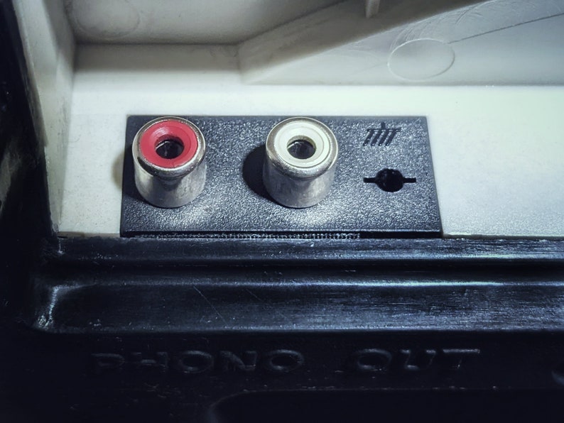 Technics Turntable Ground Wire 'bullet' Style Plug Etsy