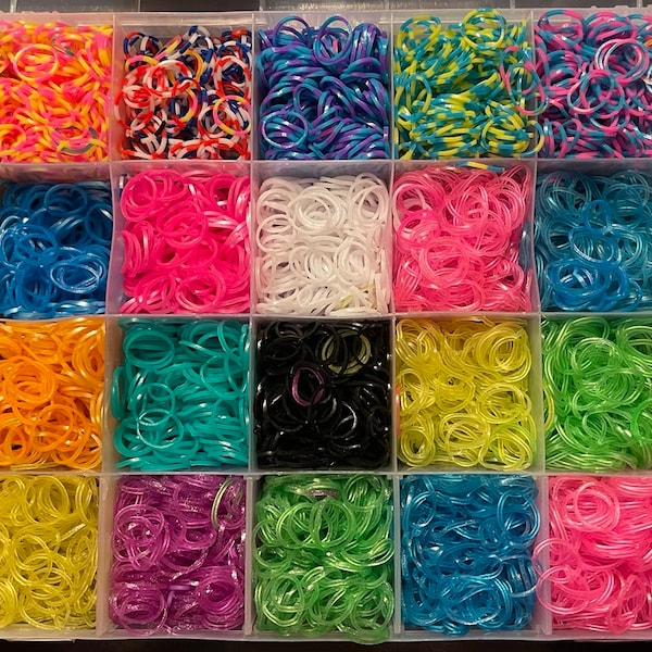 Multicolor Rubber Band Bracelets