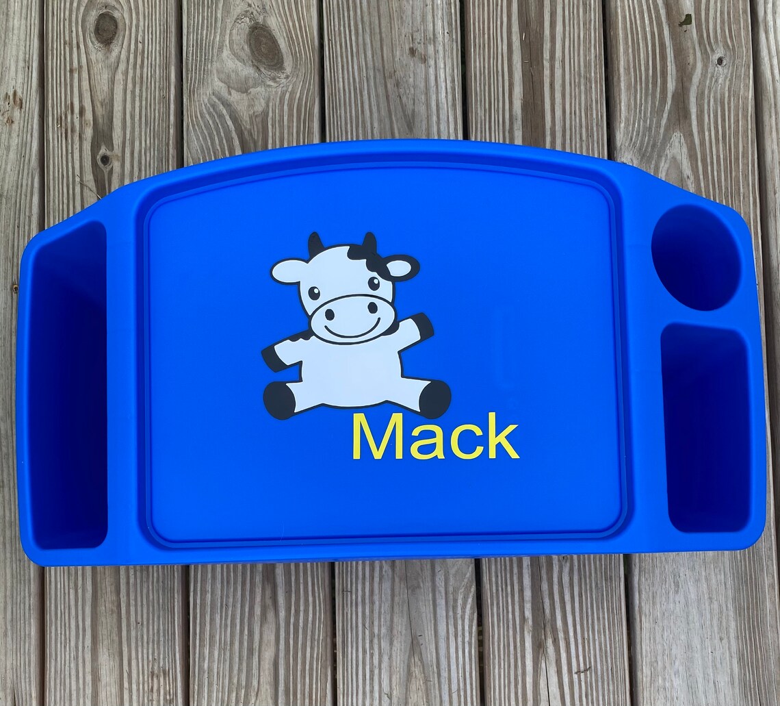 Personalized Kids Lap Tray Activity Tray Snack Tray Etsy