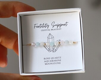 Rozenkwarts armband voor kinderen - Crystal Cave | Crystal Cave