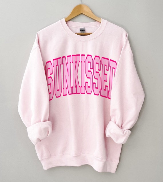 Pink Sunkissed Crewneck Sweatshirt 