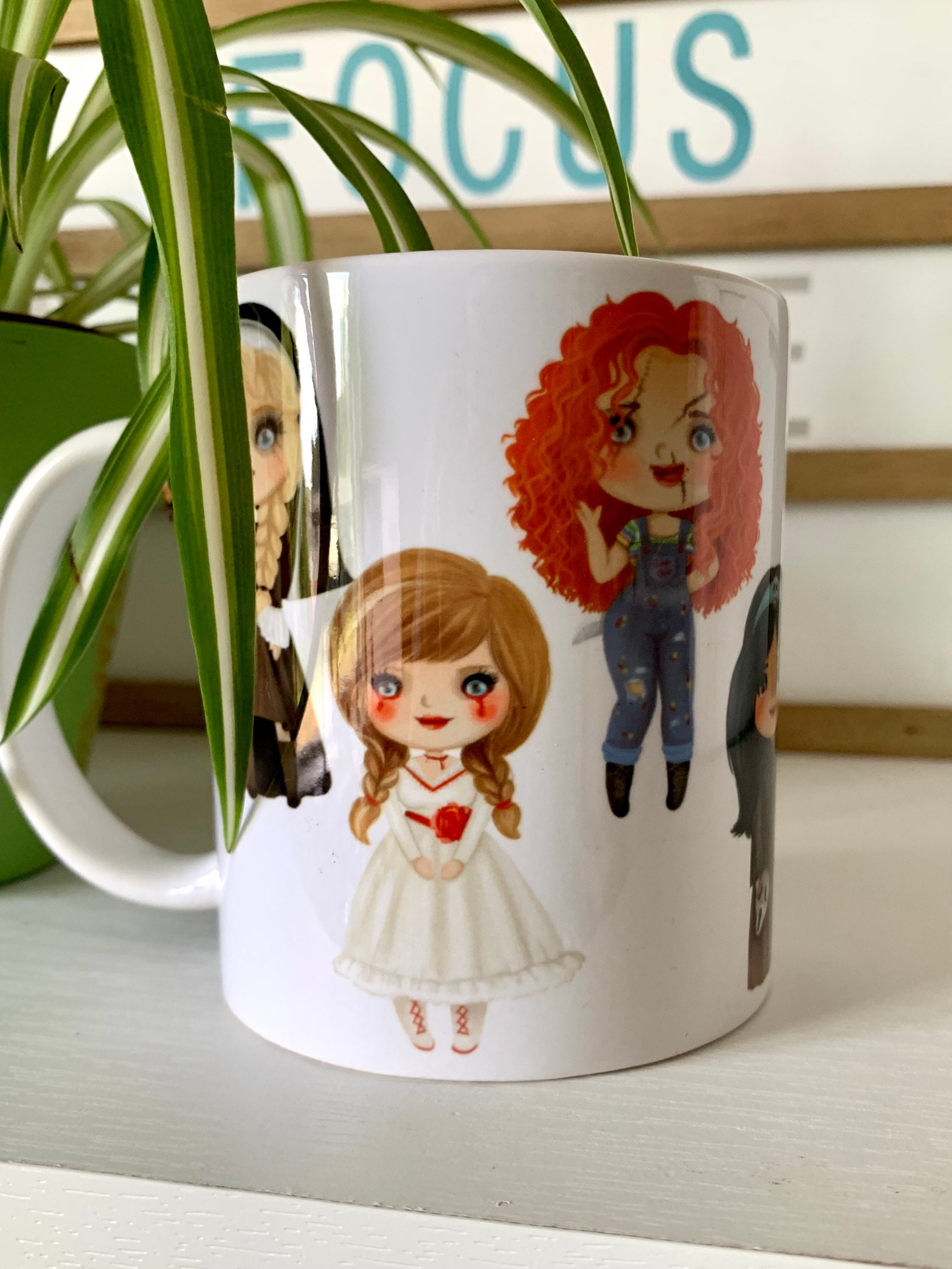 Horror Princess Mug - Scary Princesses
