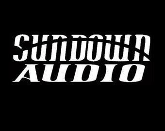 DS18 AUDIO VINYL STICKER DS18 AUDIO VINYL STICKER