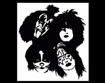 Gene Simmons KISS Vinyl Decal Sticker multi color /& sizes see below