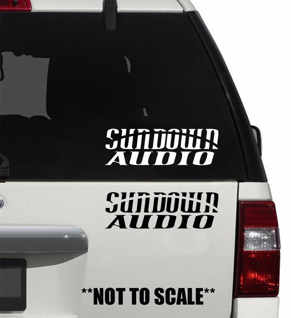 Sundown Audio Vinyl Decal for Car Sound Trucks Laptops SUVs Etsy