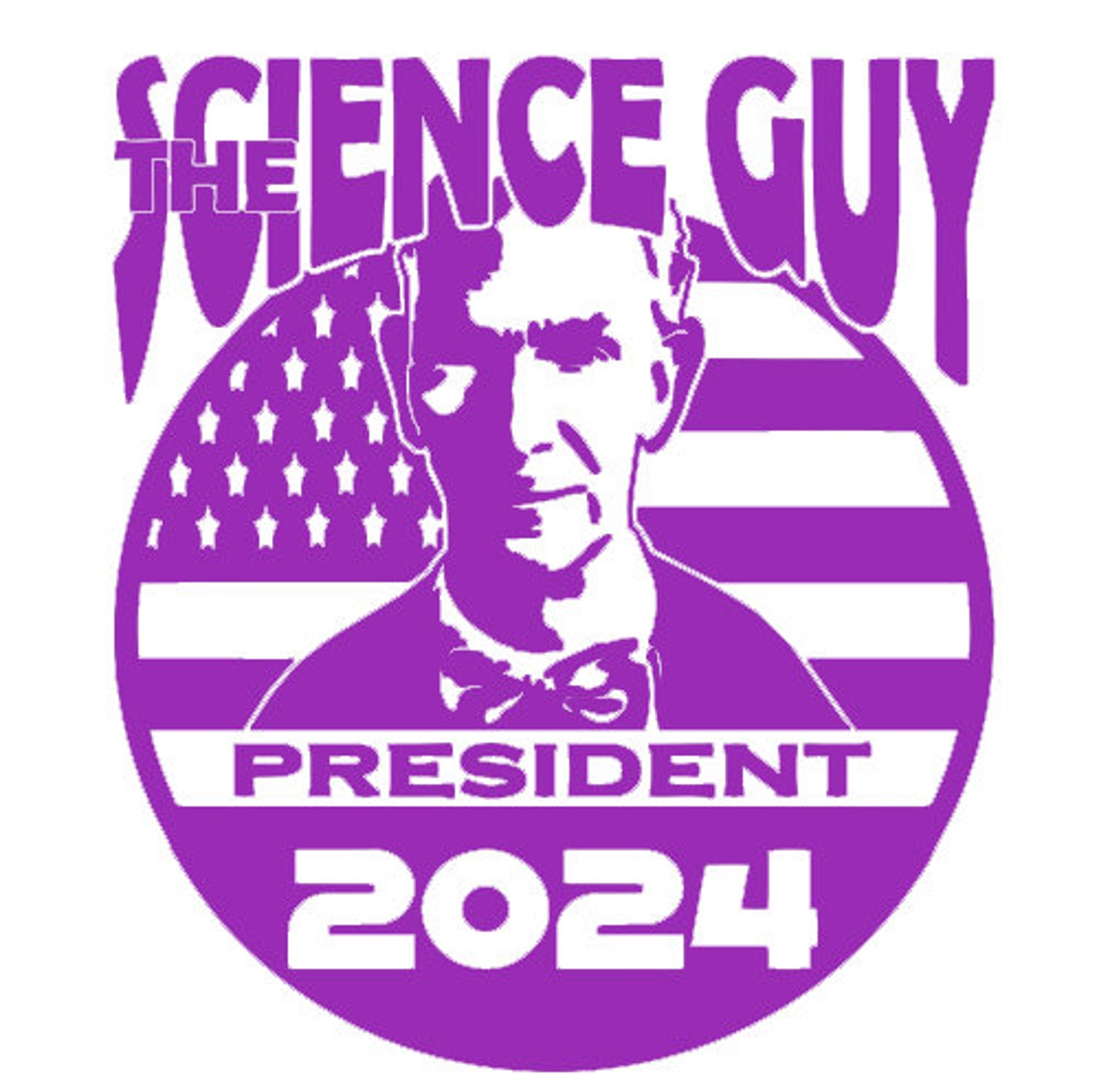 Bill Nye for President 2024 Vinyl Decal for Car Truck Etsy