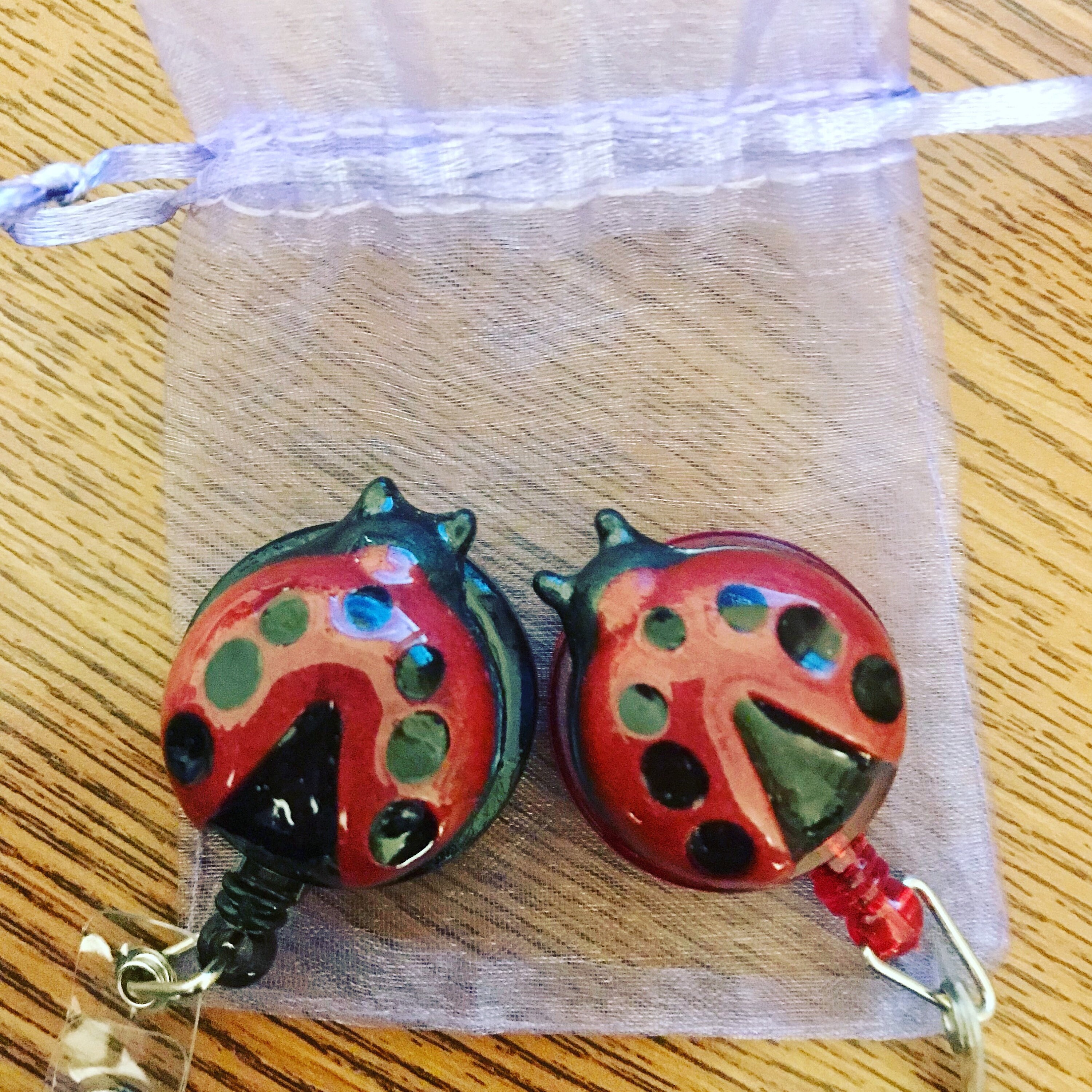 Ladybug Badge Reelbelt Clip Etsy UK
