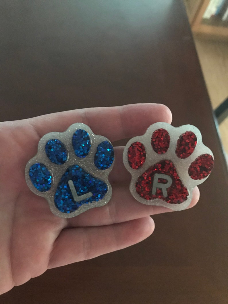 Large Paw Print Xray Markers Radiography Markers Etsy