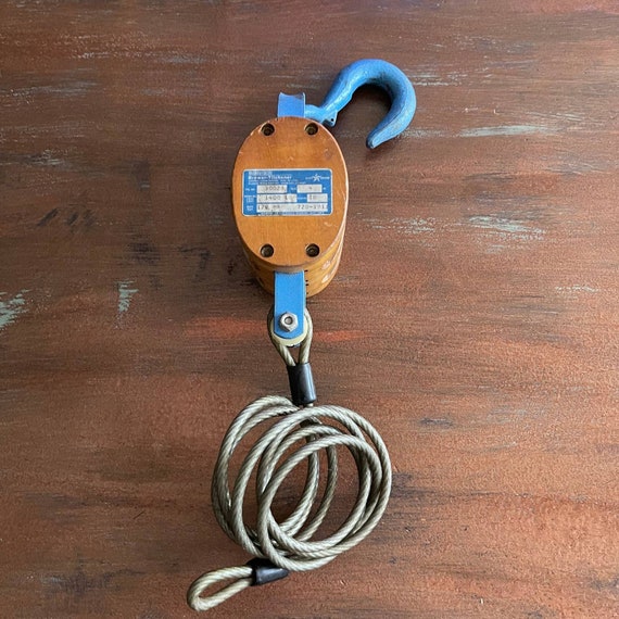 Brewertitchener 3002A X 4 Block and Tackle Pulley Etsy