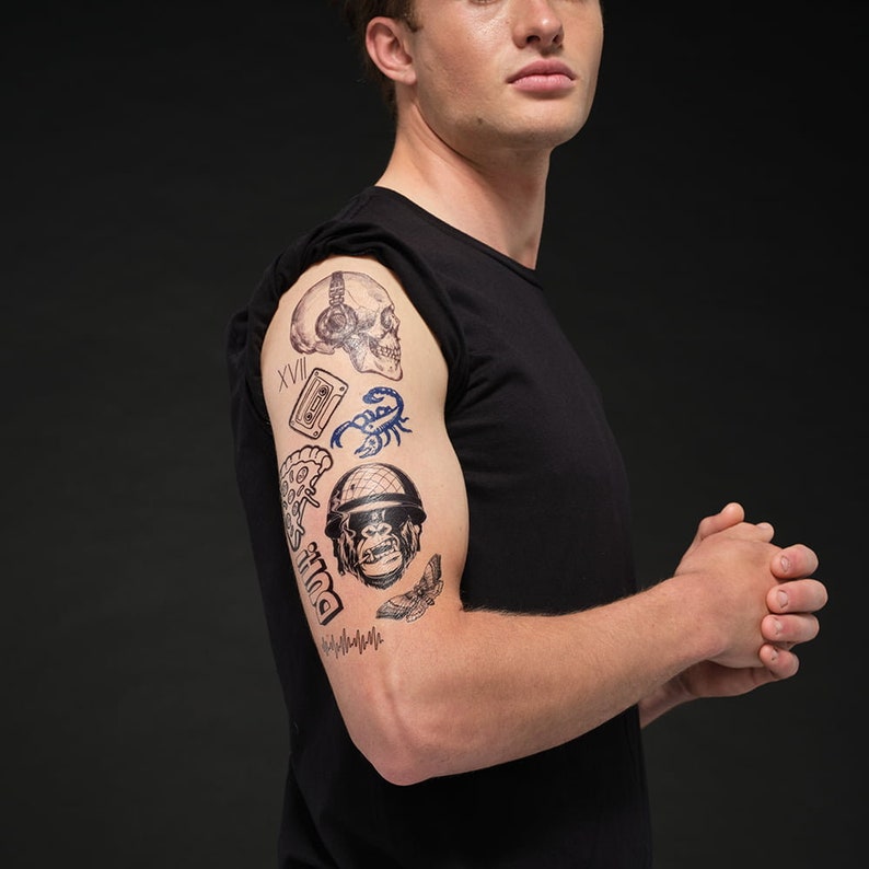 Custom Temporary Tattoo Wedding Tattoo Events/football Etsy