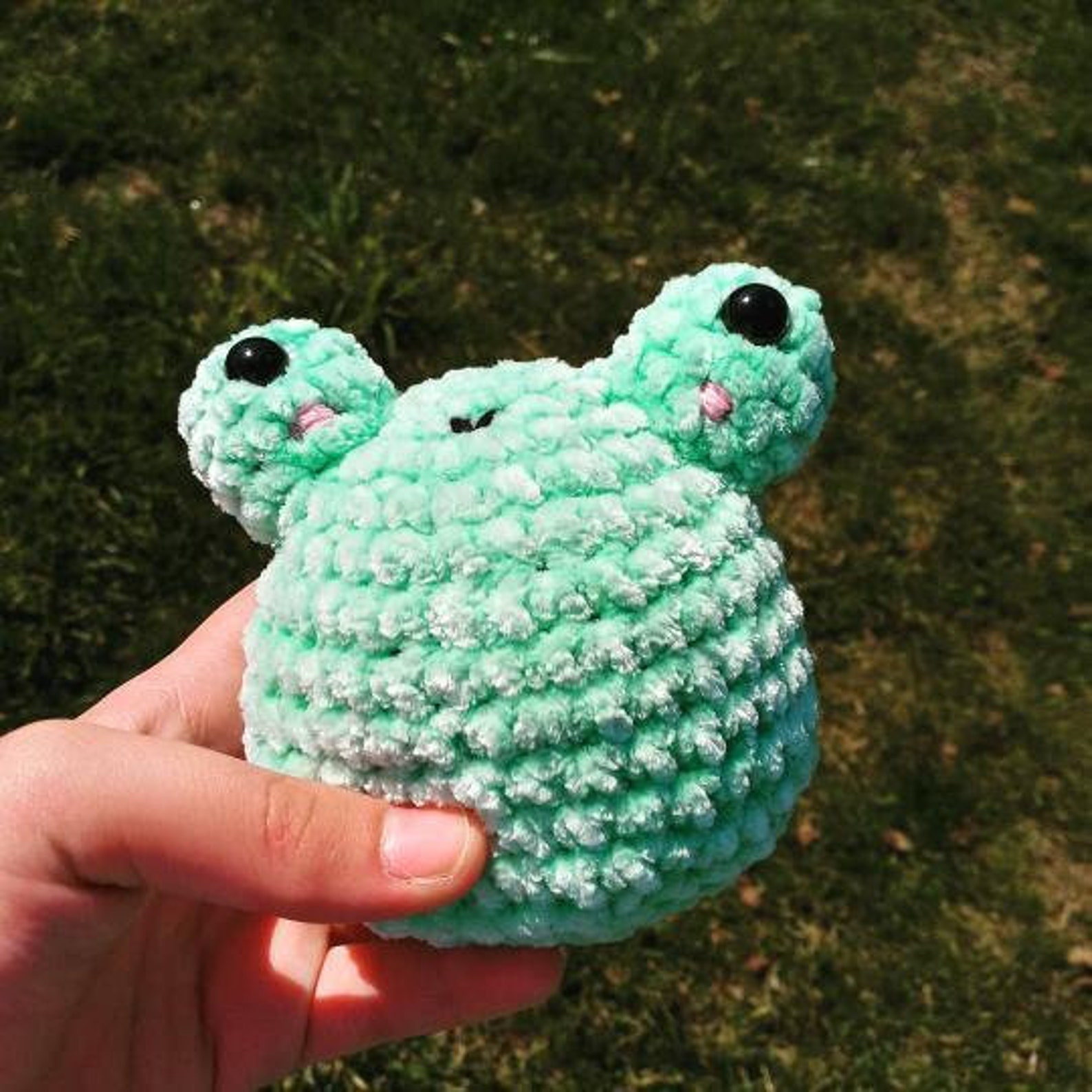 Mini Frog Plush Etsy